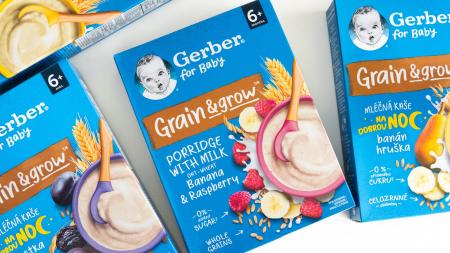 Otestovaly jste dětské kaše GERBER Grain&Grow: Která zaujala malé jedlíky nejvíc?