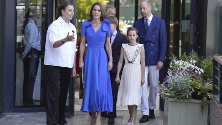 Princ William, Kate a děti na finále Wimbledonu. Máme záznam z návštěvy britské rodiny