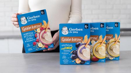 Vyhrajte výživný balíček GERBER Grain&grow: Lahodné kaše pro malé objevitele