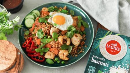Nasi goreng s basmati rýží