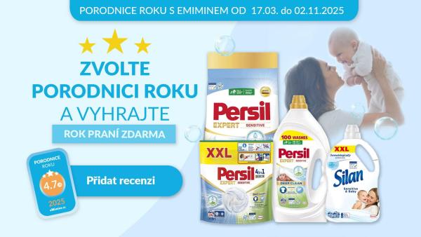 S Persilem můžete letos vyhrát praní na rok zdarma.