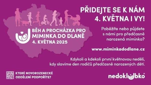Nedoklubko Běh pro miminka do dlaně. Poběžíte také?