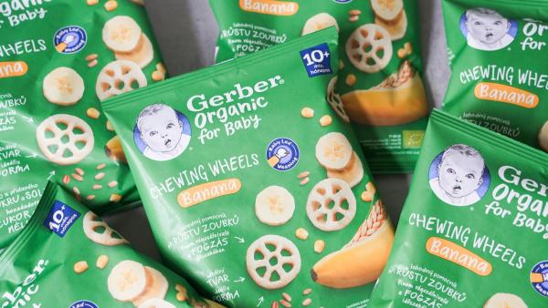 Hledáme 40 testerek, které vyzkouší křupavá kolečka od GERBER Organic.