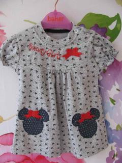 Bavlněné kojenecké šatičky Minnie
