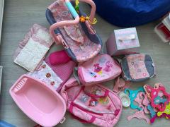 Zapf Baby born autosedačka a další doplňky