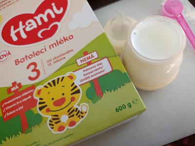 Recenze z kampaně Otestováno: Jak hodnotíte mléčnou výživu Hami pro náročné bříško?