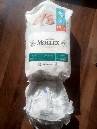 Recenze z kampaně Vyzkoušeno, přebaleno: Jak hodnotíte plenky Moltex Pure & Nature?