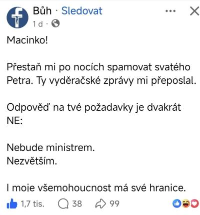 Vše možné | Co říkáte "kauze" prezidenta s Macinkou?