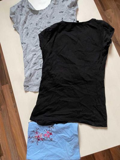 Set 3 trik, vel cca XS/S, kookai, sinsay