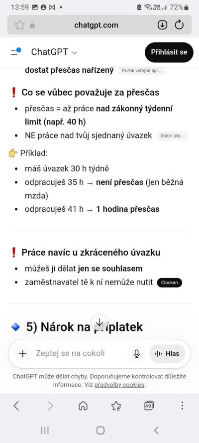 Zaměstnání | Paní učitelky, dotaz
