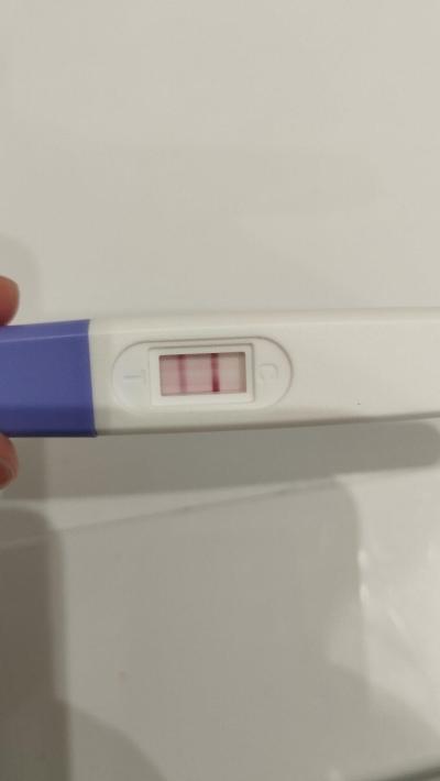 Testování a těhotenský test | Výsledok tehotenského testu
