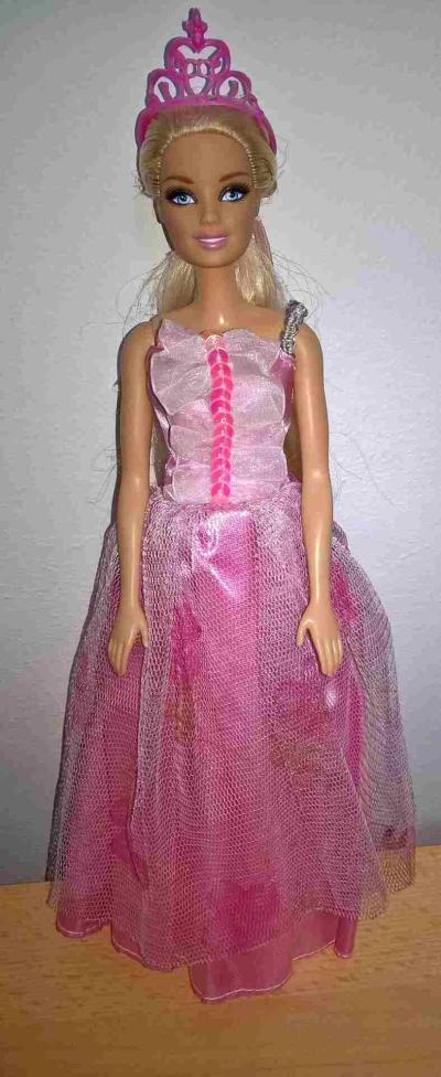 Panenka Barbie 2015 Mattel - princezna