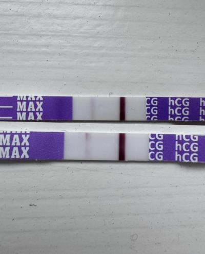 Testování a těhotenský test | Pozitivní testy, ale krevní hCG 0 má někdo zkušenost?