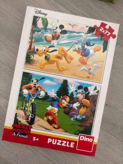 Dětské puzzle - Disney, Paw Patrol, Hurvínek, 4 ks