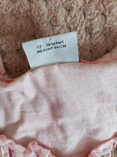 Dívčí letní šatičky vel.12-18 měsíců