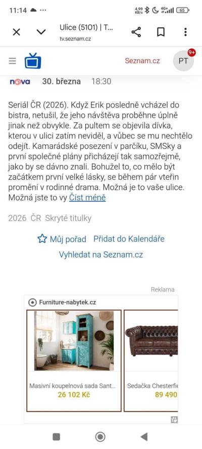 Filmy, seriály, muzika, knížky, hry | Ulice :-)