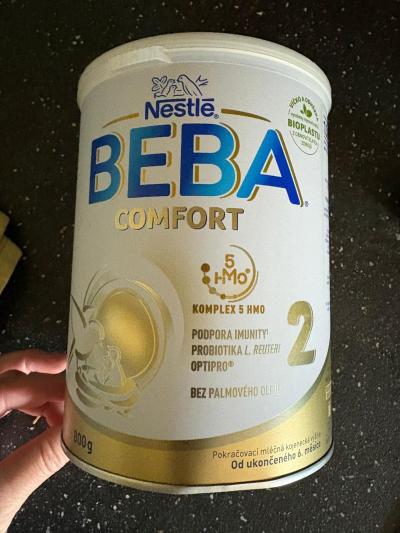 Recenze z kampaně Otestováno: Jak hodnotíte pokračovací mléko BEBA COMFORT 2, 5 HMO?