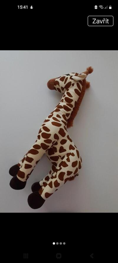 Žirafa výška 68cm