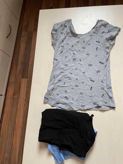 Set 3 trik, vel cca XS/S, kookai, sinsay