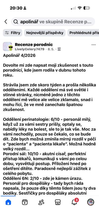 Porodnice | Porodnice Apolinář aktuálně (2025 a 2026)
