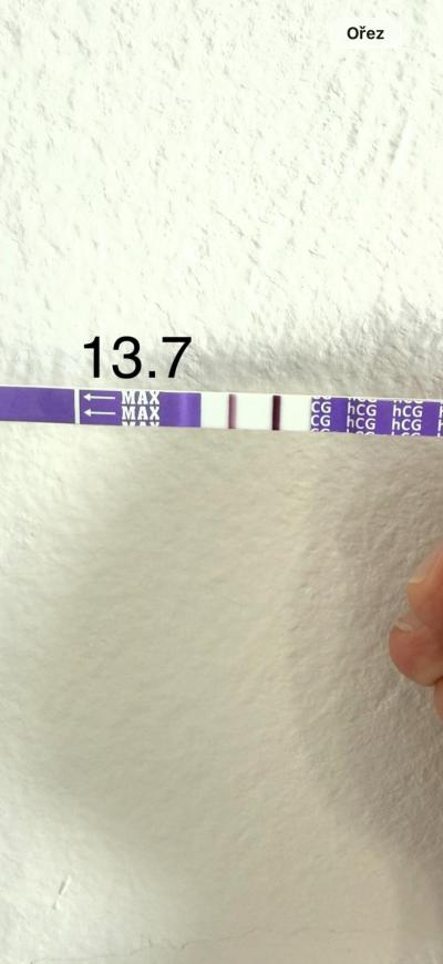 Testování a těhotenský test | Neni čárka na tt slabá?