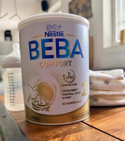 Recenze z kampaně Otestováno: Jak hodnotíte pokračovací mléko BEBA COMFORT 2, 5 HMO?