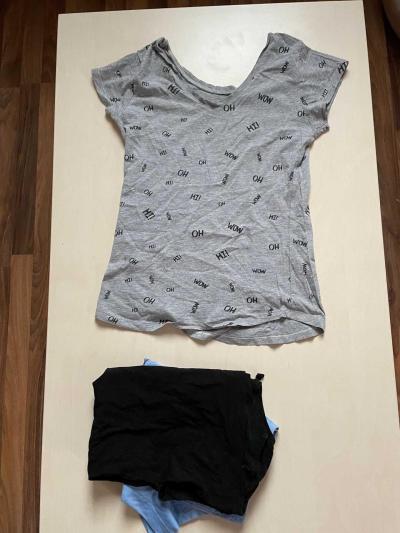 Set 3 trik, vel cca XS/S, kookai, sinsay