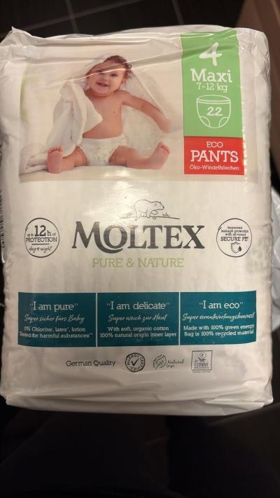 Recenze z kampaně Vyzkoušeno, přebaleno: Jak hodnotíte plenky Moltex Pure & Nature?