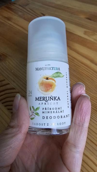 Recenze z kampaně Otestováno: Jak hodnotíte Minerální přírodní deodorant Meruňka?