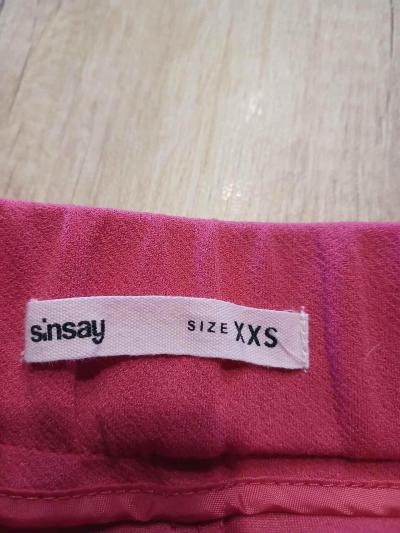 společenské kalhoty Sinsay vel. XXS
