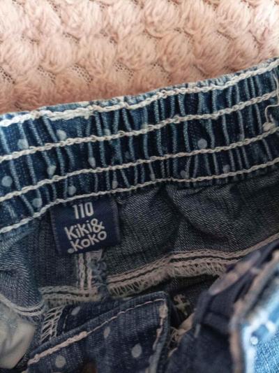 Dívčí džínové kraťasy vel.110