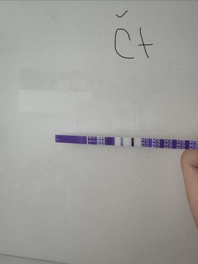 Testování a těhotenský test | Krvácela jsem, ale test sílí
