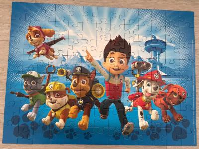 Dětské puzzle - Disney, Paw Patrol, Hurvínek, 4 ks