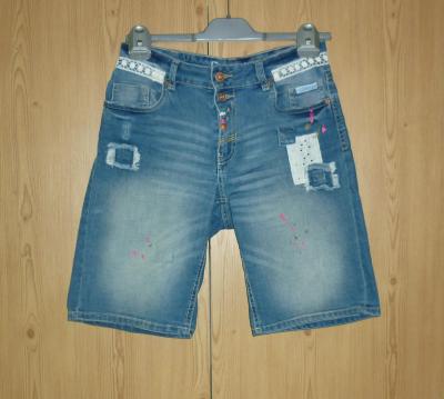 Dámské džínové kraťasy ke kolenům Denim - Takko Fashion