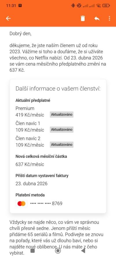 Filmy, seriály, muzika, knížky, hry | Netflix nabídka clenstvi