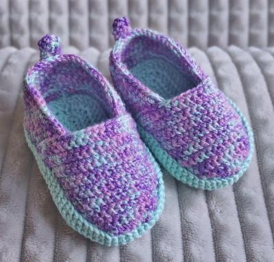 Háčkované botičky / espadrilky