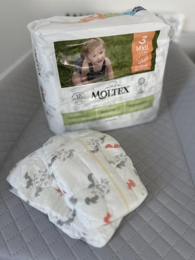 Recenze z kampaně Vyzkoušeno, přebaleno: Jak hodnotíte plenky Moltex Pure & Nature?