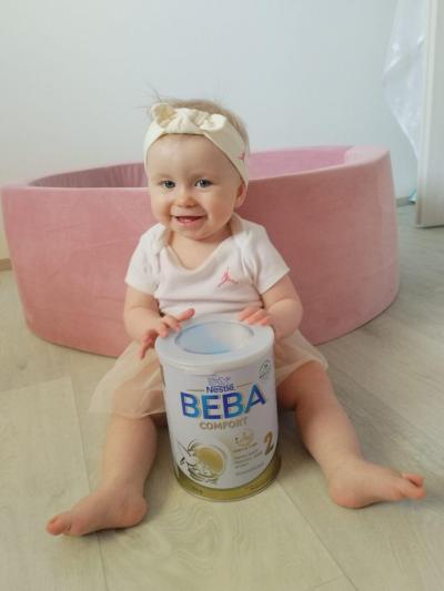 Recenze z kampaně Otestováno: Jak hodnotíte pokračovací mléko BEBA COMFORT 2, 5 HMO?