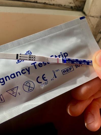 Testování a těhotenský test | Foto: Pepino těhotenský test s duchem?