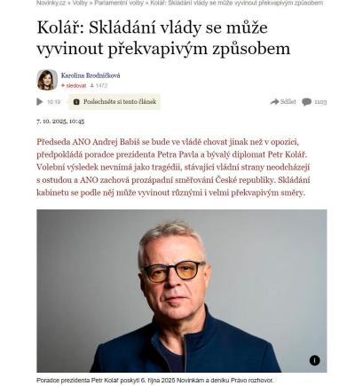 Vše možné | Co rikate "kauze" prezidenta s Macinkou?