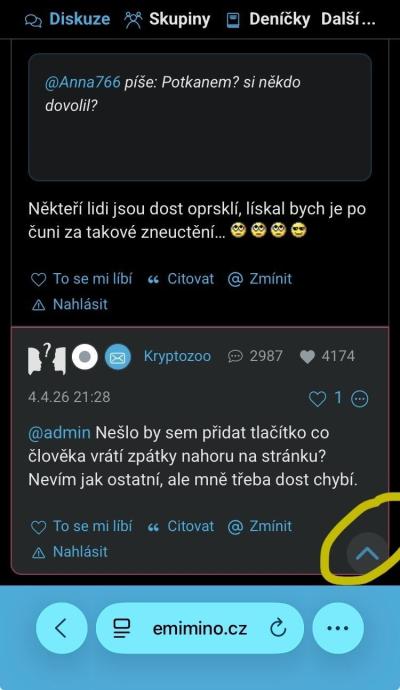 Dotazy pro adminy | Otázka na adminy
