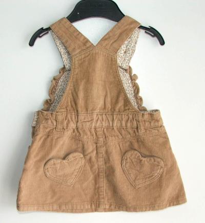 P212 Manšestrová sukně s laclem vel. 68