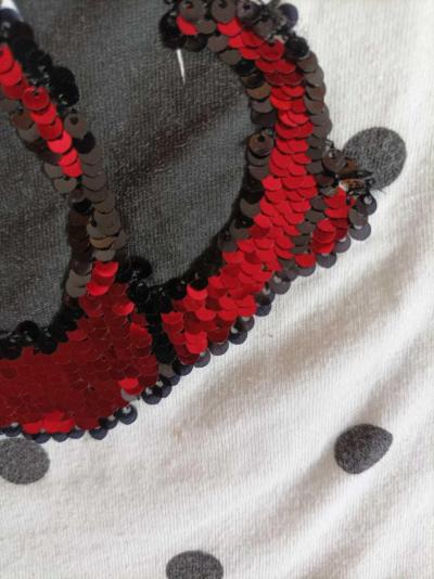 Dívčí tričko Minnie-flitry H&M vel.122/128