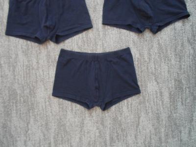 Modré trenky trenýrky boxerky - 5 kusů