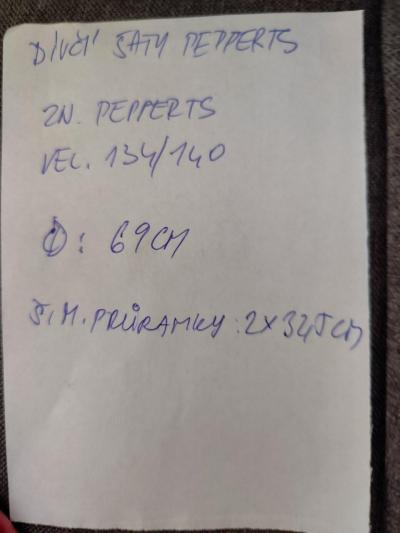 Dívčí šaty Pepperts,vel.134/140