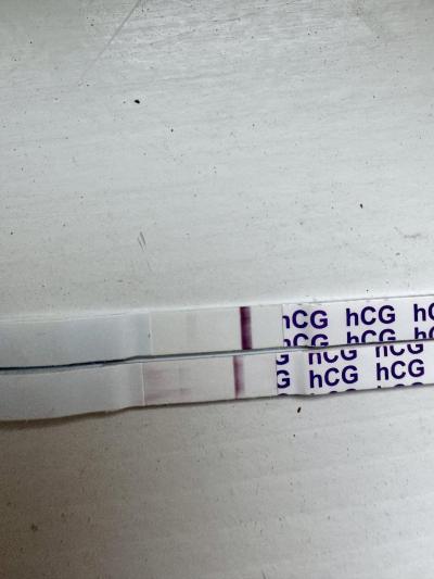 Testování a těhotenský test | Pozitivní testy, ale krevní hCG 0 má někdo zkušenost?
