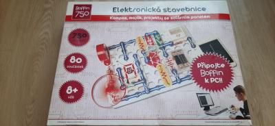 Nepoužívaná a kompletní elektronická stavebnice Boffin 750