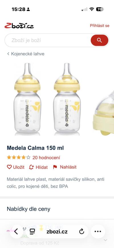Kojení a UM | Kojené miminko a lahvička