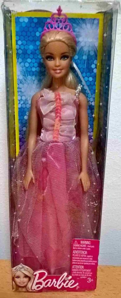 Panenka Barbie 2015 Mattel - princezna