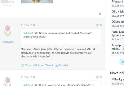 Dětské nemoci | Přespání dcery kamarádky